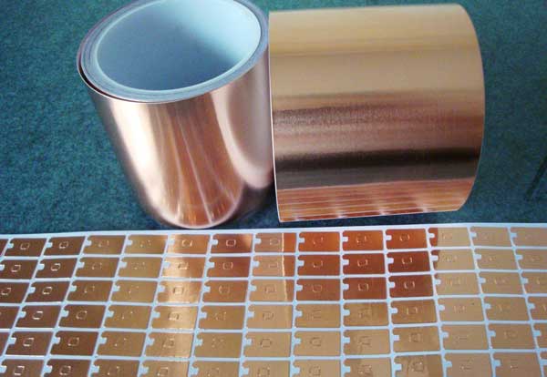 Laser cutting of copper foil